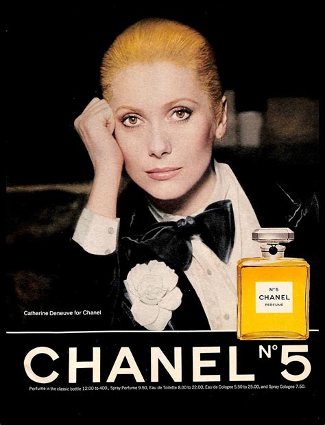 Chanel perfume print ads